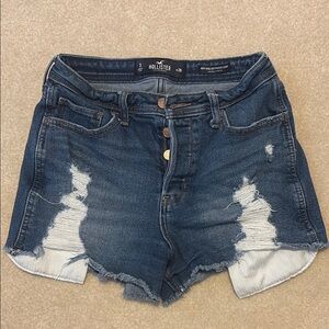 Hollister High Rise Boyfriend Jean Shorts